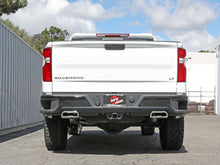 Load image into Gallery viewer, aFe Exhaust Chevy Silverado / GMC Sierra 1500 (2019-2022) 4&quot; to Dual Gemini XV 304 Stainless Steel w/ Cut-Out Alternate Image