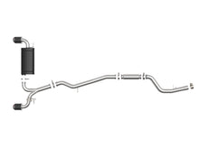 Load image into Gallery viewer, aFe Exhaust Toyota 4Runner (2010-2020) 3" to 2.5" Takeda Series in 304 Stainless Steel w/ Dual Tips - Black Alternate Image