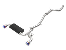 Load image into Gallery viewer, aFe Exhaust Toyota 4Runner (2010-2020) 3" to 2.5" Takeda Series in 304 Stainless Steel w/ Dual Tips - Blue Flame Alternate Image