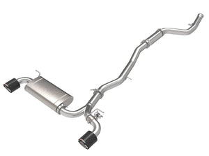 aFe Exhaust Toyota GR Supra 2.0 B48 (2021-2023) 2.5" to 3" Takeda Stainless Catback w/ Dual Tips