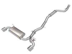 aFe Exhaust Toyota GR Supra 2.0 B48 (2021-2023) 2.5" to 3" Takeda Stainless Catback w/ Dual Tips