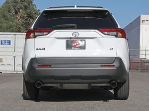aFe Exhaust Toyota RAV4 (2019-2022) 2.25" to 2.5" Takeda Series in 304 Stainless Steel w/ Dual Tips