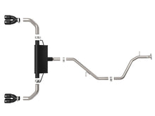 Load image into Gallery viewer, aFe Exhaust Lexus UX200 (2019-2022) 2" to 2.5" Takeda Series in 304 Stainless Steel w/ Quad Tips Alternate Image