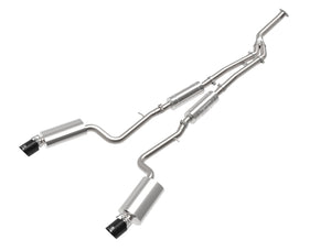aFe Exhaust Lexus IS200T (2016-2017) IS300 (2018-2022) 3" to 2.5" Takeda Series in 304 Stainless Steel w/ Dual Tips