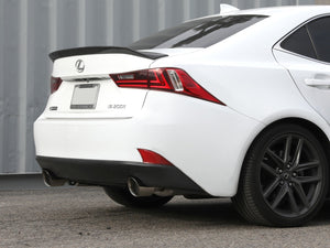 aFe Exhaust Lexus IS200T (2016-2017) IS300 (2018-2022) 3" to 2.5" Takeda Series in 304 Stainless Steel w/ Dual Tips