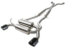 Load image into Gallery viewer, aFe Exhaust Infiniti G37 (2008-2013) Q60 (2014-2016) 2.5" Takeda Series in 304 Stainless Steel w/ Dual Tips - Black Alternate Image