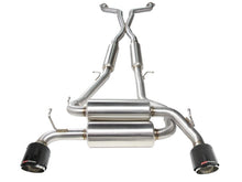 Load image into Gallery viewer, aFe Exhaust Infiniti G37 (2008-2013) Q60 (2014-2016) 2.5" Takeda Series in 304 Stainless Steel w/ Dual Tips - Black Alternate Image