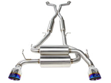 Load image into Gallery viewer, aFe Exhaust Infiniti G37 (2008-2013) Q60 (2014-2016) 2.5" Takeda Series in 304 Stainless Steel w/ Dual Tips - Black Alternate Image