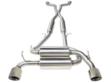 Load image into Gallery viewer, aFe Exhaust Infiniti G37 (2008-2013) Q60 (2014-2016) 2.5" Takeda Series in 304 Stainless Steel w/ Dual Tips - Black Alternate Image