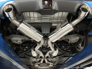 aFe Exhaust Nissan 370Z (2009-2020) 2.5" Takeda Series in 304 Stainless Steel w/ Dual Tips