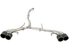 Load image into Gallery viewer, aFe Exhaust Nissan GTR (2009-2020) 2.5" Takeda Series in 304 Stainless Steel w/ Quad Tips Alternate Image