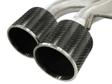 Load image into Gallery viewer, aFe Exhaust Nissan GTR (2009-2020) 2.5" Takeda Series in 304 Stainless Steel w/ Quad Tips Alternate Image