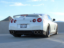 Load image into Gallery viewer, aFe Exhaust Nissan GTR (2009-2020) 2.5" Takeda Series in 304 Stainless Steel w/ Quad Tips Alternate Image