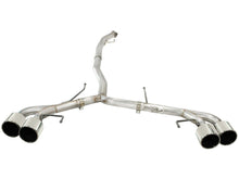 Load image into Gallery viewer, aFe Exhaust Nissan GTR (2009-2020) 2.5" Takeda Series in 304 Stainless Steel w/ Quad Tips Alternate Image