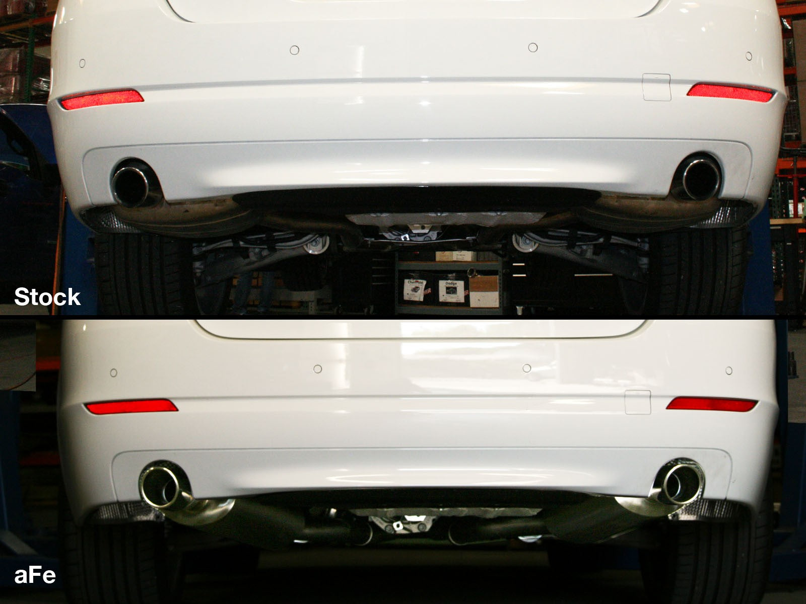 aFe Exhaust BMW 535i/xDrive (2011-2016) 2.5" Mach Force-XP Series in 3
