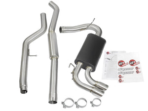 aFe Exhaust BMW 328i (2012-2016) 428i (2014-2016) 3" to 2.25" Mach Force-XP Series in 304 Stainless Steel w/ Dual Tips