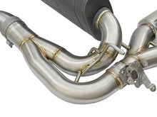 Load image into Gallery viewer, aFe Exhaust BMW M2 (2016-2018) 3" to 2.5" Mach Force-XP Series in 304 Stainless Steel w/ Quad Tips - Black Alternate Image