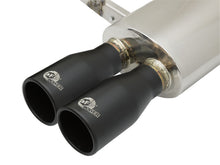 Load image into Gallery viewer, aFe Exhaust Mini Cooper S (2015-2022) 2.5" Mach Force-XP Series in 304 Stainless Steel w/ Dual Tips - Black Alternate Image