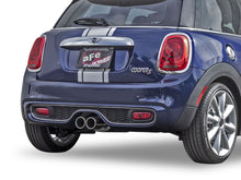 Load image into Gallery viewer, aFe Exhaust Mini Cooper S (2015-2022) 2.5" Mach Force-XP Series in 304 Stainless Steel w/ Dual Tips - Black Alternate Image