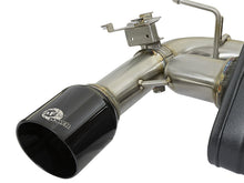 Load image into Gallery viewer, aFe Exhaust BMW 335i (2012-2015) 435i (2014-2016) 3" to 2.5" Mach Force-XP Series in 304 Stainless Steel w/ Dual Tips - Black Alternate Image