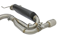 Load image into Gallery viewer, aFe Exhaust BMW 335i (2012-2015) 435i (2014-2016) 3" to 2.5" Mach Force-XP Series in 304 Stainless Steel w/ Dual Tips - Black Alternate Image