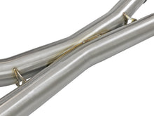 Load image into Gallery viewer, aFe Exhaust BMW X5M (2015-2018) X6M (2015-2019) 3" Mach Force-XP Series in 304 Stainless Steel w/ Quad Tips - Black Alternate Image
