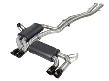 Load image into Gallery viewer, aFe Exhaust BMW M3 (2001-2006) 2.5" Mach Force-XP Series in 304 Stainless Steel w/ Quad Tips - Black Alternate Image