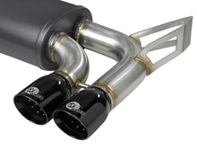 Load image into Gallery viewer, aFe Exhaust BMW M3 (2001-2006) 2.5" Mach Force-XP Series in 304 Stainless Steel w/ Quad Tips - Black Alternate Image