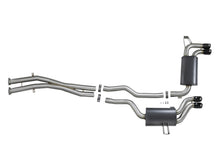 Load image into Gallery viewer, aFe Exhaust BMW M3 (2001-2006) 2.5" Mach Force-XP Series in 304 Stainless Steel w/ Quad Tips - Black Alternate Image