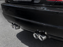 Load image into Gallery viewer, aFe Exhaust BMW M3 (2001-2006) 2.5" Mach Force-XP Series in 304 Stainless Steel w/ Quad Tips - Black Alternate Image