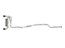Load image into Gallery viewer, aFe Exhaust BMW M235i (2014-2016) 3" to 2.5" Mach Force-XP Series in 304 Stainless Steel w/ Dual Tips Alternate Image