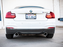 Load image into Gallery viewer, aFe Exhaust BMW M235i (2014-2016) 3" to 2.5" Mach Force-XP Series in 304 Stainless Steel w/ Dual Tips Alternate Image