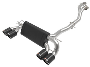 aFe Exhaust BMW M2 Competition (2019-2021) 3" to 2.5" Mach Force-XP Series in 304 Stainless Steel w/ Quad Tips