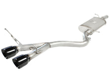 Load image into Gallery viewer, aFe Exhaust VW R32 (2008-2008) 2.5" Mach Force-XP Series in 304 Stainless Steel w/ Dual Tips - Black Alternate Image