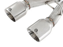 Load image into Gallery viewer, aFe Exhaust VW R32 (2008-2008) 2.5" Mach Force-XP Series in 304 Stainless Steel w/ Dual Tips - Black Alternate Image