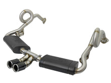 Load image into Gallery viewer, aFe Exhaust Porsche Boxster/S (2013-2016) 2" Mach Force-XP Series in 304 Stainless Steel w/ No or Dual Tips - Carbon Fiber Tips Alternate Image