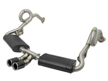 Load image into Gallery viewer, aFe Exhaust Porsche Cayman/S (2014-2016) 2" Mach Force-XP Series in 304 Stainless Steel w/ No or Dual Tips - Carbon Fiber Tips Alternate Image