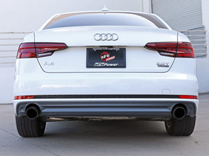 aFe Exhaust Audi A4/Allroad (2017-2019) 3" to 2.5" Mach Force-XP Series in 304 Stainless Steel w/ Dual Tips