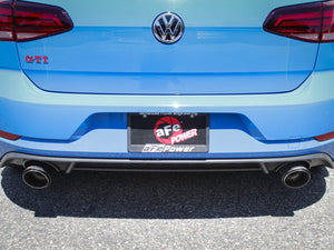 aFe Exhaust VW GTI (2018-2021) 3" to 2.5" Mach Force-XP Series in 304 Stainless Steel w/ Dual Tips