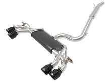 Load image into Gallery viewer, aFe Exhaust VW Golf R (2015-2019) 3" to 2.5" Mach Force-XP Series in 304 Stainless Steel w/ Dual Tips - Black Tips Alternate Image
