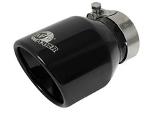 Load image into Gallery viewer, aFe Exhaust VW Golf R (2015-2019) 3" to 2.5" Mach Force-XP Series in 304 Stainless Steel w/ Dual Tips - Black Tips Alternate Image