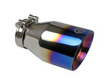 Load image into Gallery viewer, aFe Exhaust VW Golf R (2015-2019) 3" to 2.5" Mach Force-XP Series in 304 Stainless Steel w/ Dual Tips - Black Tips Alternate Image