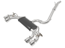 Load image into Gallery viewer, aFe Exhaust VW Golf R (2015-2019) 3" to 2.5" Mach Force-XP Series in 304 Stainless Steel w/ Dual Tips - Polished Tips Alternate Image