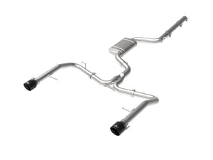 aFe Exhaust VW Jetta GLI (2019-2021) 3" to 2.5" Mach Force-XP Series in 304 Stainless Steel w/ Dual Tips