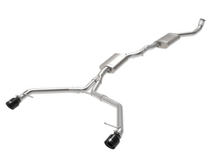 aFe Exhaust Audi Allroad (2013-2016) 3" to 2.5" Mach Force-XP Series in 304 Stainless Steel w/ Dual Tips