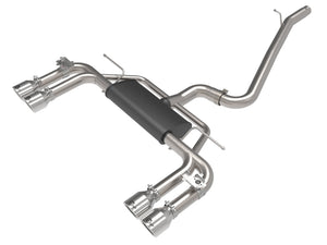 aFe Exhaust Audi S3 (2015-2020) 3" to 2.5" Mach Force-XP Series in 304 Stainless Steel w/ Dual Tips
