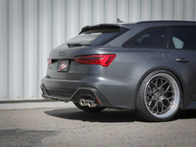 Load image into Gallery viewer, aFe Exhaust Audi RS6 Avant (2021-2022) 3&quot; to 2.5&quot; Mach Force-XP Series in 304 Stainless Steel w/ Quad Tips Alternate Image