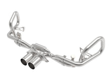 Load image into Gallery viewer, aFe Exhaust Porsche 911 GT3 (2014-2019) 2.5" to 2" Mach Force-XP Series in 304 Stainless Steel w/ Dual Tips - Brushed Tips Alternate Image