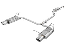 Load image into Gallery viewer, aFe Exhaust Honda Accord (2008-2012) 2.25&quot; to 2&quot; Takeda Series in 304 Stainless Steel w/ Dual Tips Alternate Image