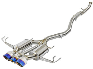aFe Exhaust Honda Civic Type R (2017-2021) 3" Takeda Series in 304 Stainless Steel w/ Tri-Tips